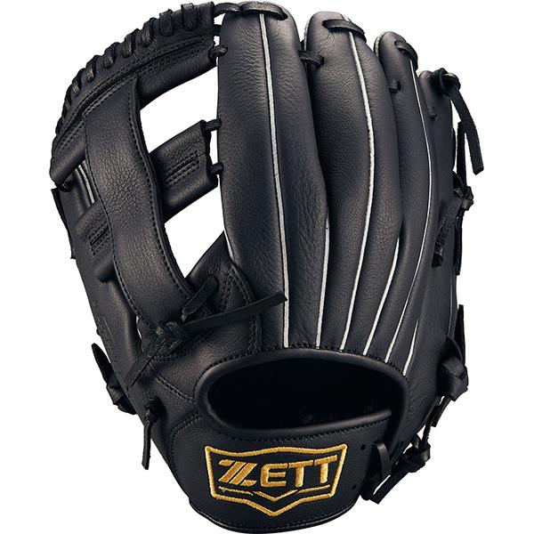 zettブラック 軟式グローブ ゼット（ZETT） 野球グラブ 軟式・ソフト兼用グラブ ライテックス 左
