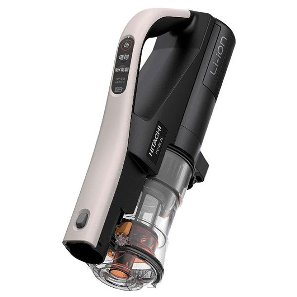日立【HITACHI】コードレススティッククリーナー かるパックスティック ライトラベンダー スティックスタンド付き PKV-BK3K-V【紙パック 式掃除機】 2021年製 日立「ラクかるスティック」スタンドセット | HITACHI（日立） PKV-BK3K スティッククリーナー ライトラベンダー
