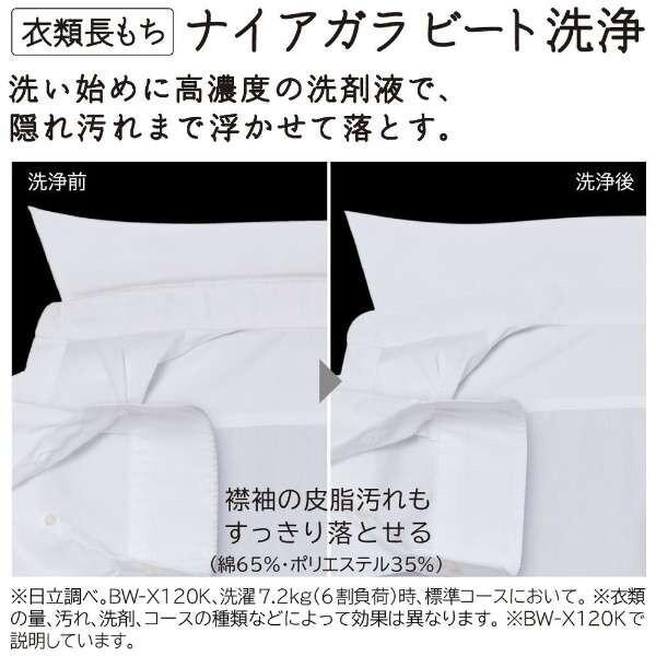 日立（HITACHI） 洗濯機 縦型 12kg 全自動洗濯機 ビートウォッシュ BW