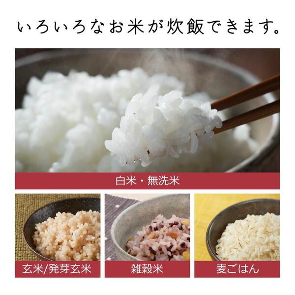 日立（HITACHI） 炊飯器 5.5合炊き 一人暮らし用 IH RZ-A100HJ H 圧力