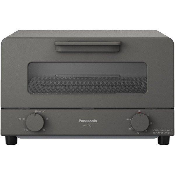 Panasonic パナソニック オーブントースター NT-T501-H グレーの商品画像（Yahoo!ショッピング）