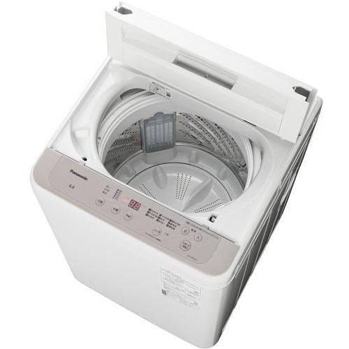 PANASONIC NA-F60B15 ニュアンスベージュ Fシリーズ 全自動洗濯機(6.0 