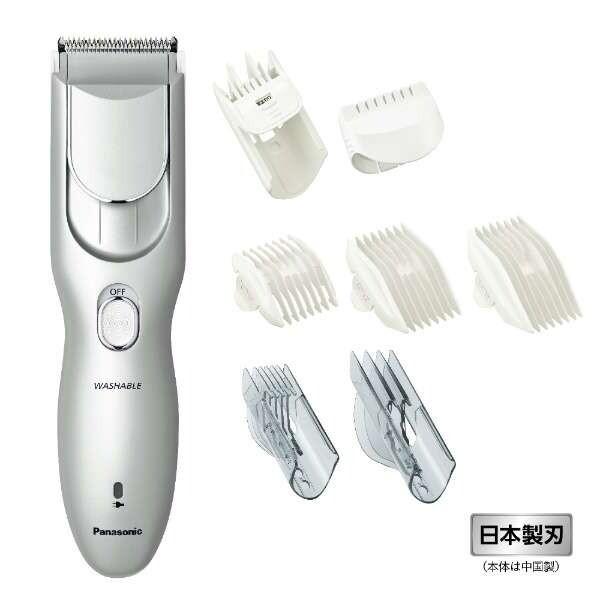 パナソニック ファミリーヘアーカッタ ER-GF82　付属品完備　別売り替刃付き Panasonic（パナソニック） PANASONIC ER-GF82-S シルバー調
