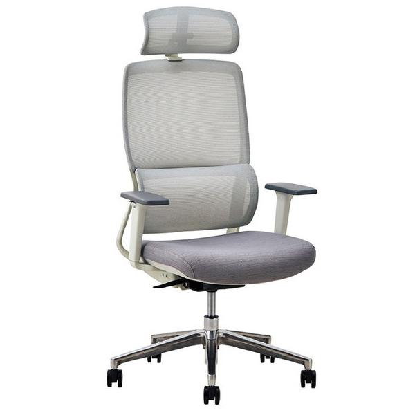 関家具 432078 ハイト GY (座クッション) グレー オフィスチェア