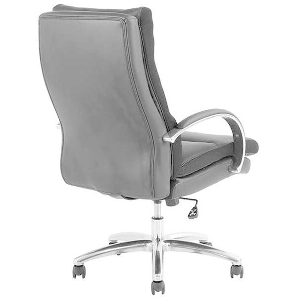 関家具 456298 グラント BK ハイタイプ PU ブラック オフィスチェア