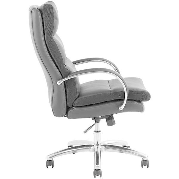 関家具 456298 グラント BK ハイタイプ PU ブラック オフィスチェア