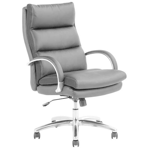 関家具 456298 グラント BK ハイタイプ PU ブラック オフィスチェア