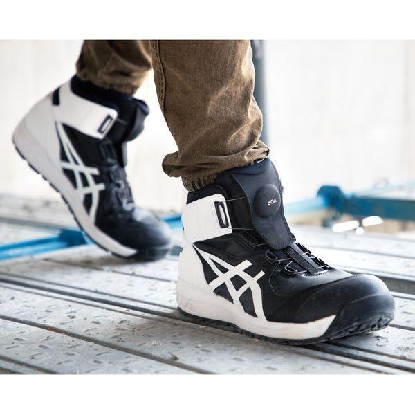 ASICS（アシックス） CP304 BOA ホワイト×ブラック1271A030.10026.5
