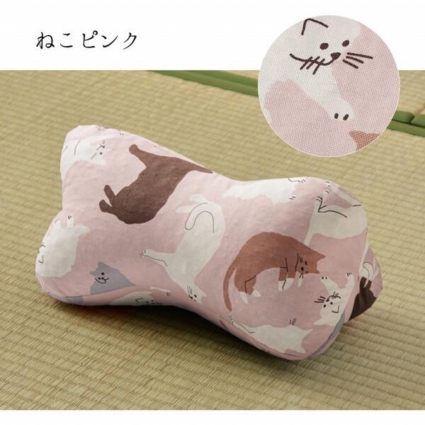 イケヒコ・コーポレーション 1195620221618 ねこ柄 ほね枕 製品 PK