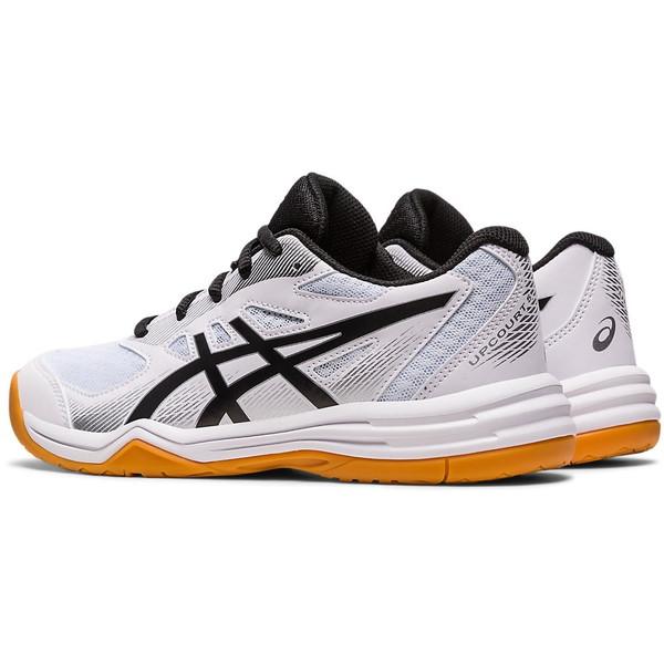 アシックス バレーボールシューズ UPCOURT 5 GS WHITE/BLACK 1074A039 102 22.5 cm ホワイト×ブラック｜aprice｜02