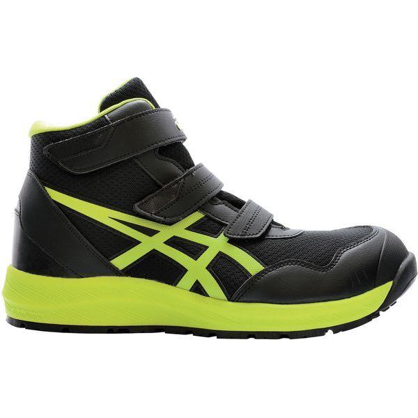 ASICS（アシックス） ウィンジョブCP216 ブラックXネオンライム