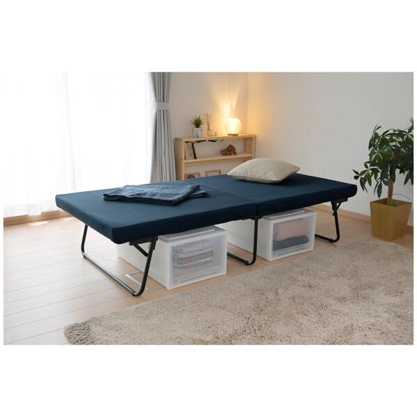 山善（YAMAZEN） DPB-97200K NV 高反発組立要らず折畳みベッド