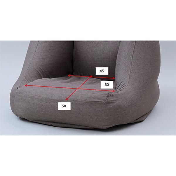 山善 JAS-S(BR) 軽くて持ち運び簡単なエアソファ メーカー直送