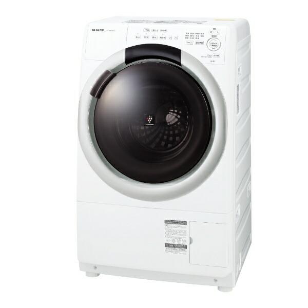SHARP ES-S7J-WR ドラム式洗濯乾燥機 (洗濯7.0kg/乾燥3.5kg) 右開き｜aprice｜02