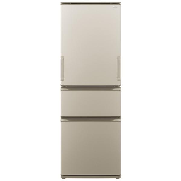 SHARP（シャープ） 冷蔵庫 二人暮らし 374L 300L 大容量 3ドア 両開き