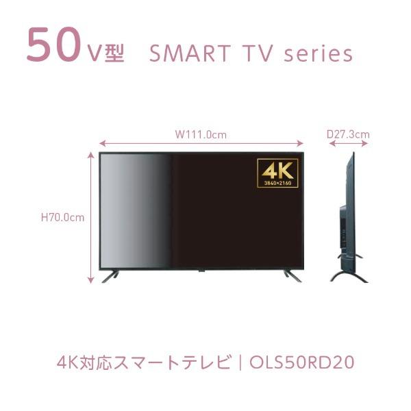 オリオン電気（ドウシシャ） ORION OLS50RD20C 50V型 地上・BS・110度
