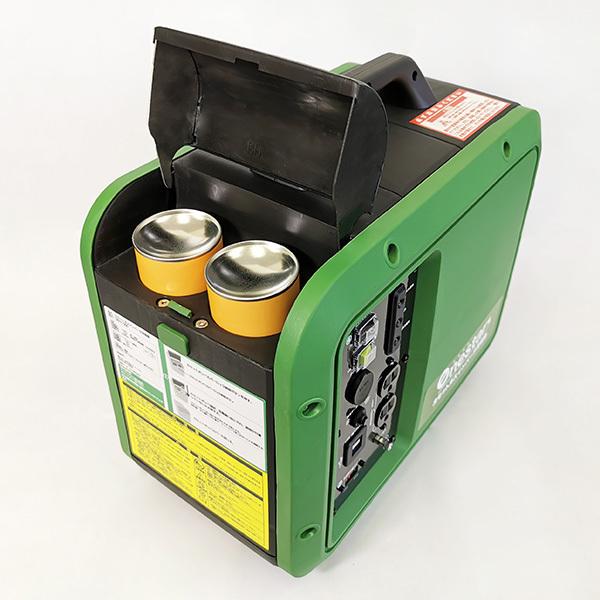 発電機 GEN-1000 カセットガスインバータ発電機 50/60Hz切替式 TM ガス
