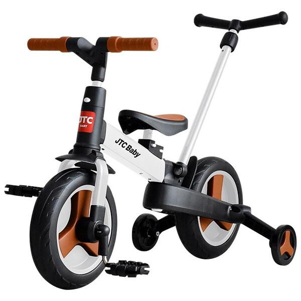 新品　子供用自転車　三輪車　キッズバイク　多機能　モランディブラウン 新品 子供用自転車 三輪車 キッズバイク 多機能 モランディブラウン