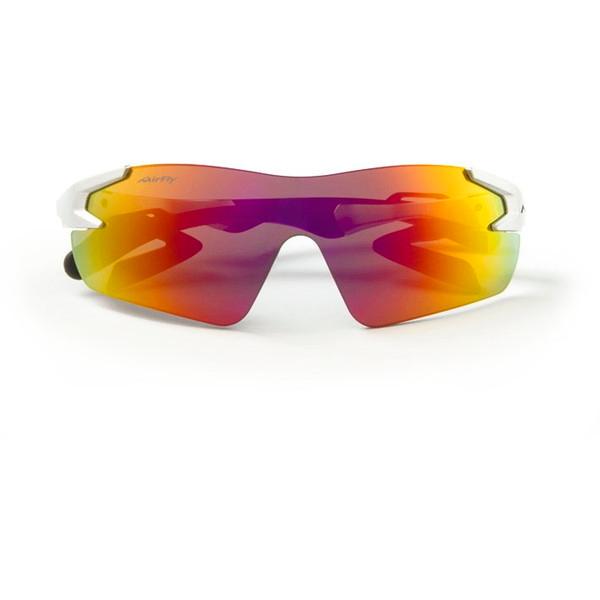 エアフライ AF301C32L スポーツサングラス シルバー L ノーズパット