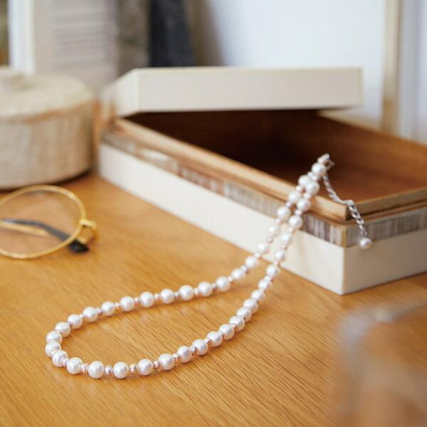 ベストセレクション made in 伊勢 淡水パールマルチネックレス 