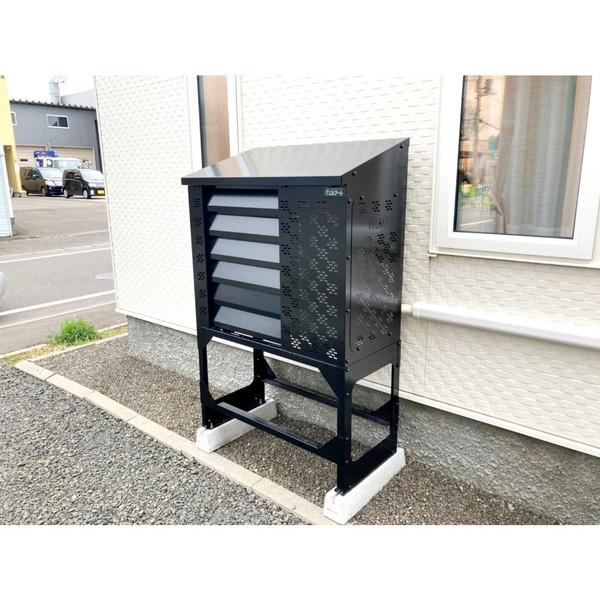 ヴェルアート VA-1016-BL ブラック 室外機カバー メーカー直送