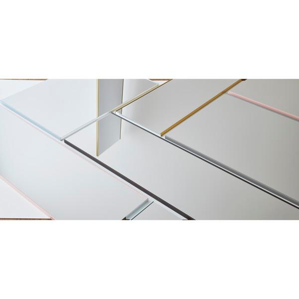 リフェクス ミラー ダークブラウン 鏡 姿見 割れない フィルム 壁掛け