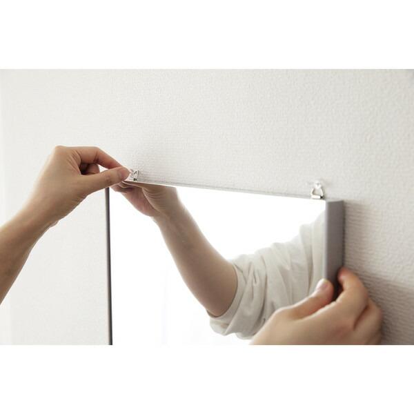 リフェクス ミラー ダークブラウン 鏡 姿見 割れない フィルム 壁掛け