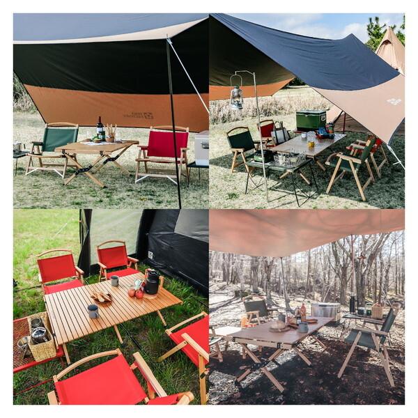 アウトドア テントファクトリー TENT FACTORY 60%off チェアテーブルセット