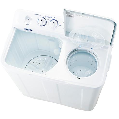 Haier（ハイアール） 洗濯機 縦型 8kg 2槽式洗濯機 JW-W80F-W ホワイト