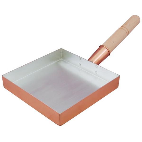 田辺金具 銅玉子焼関東型 21cm IH非対応