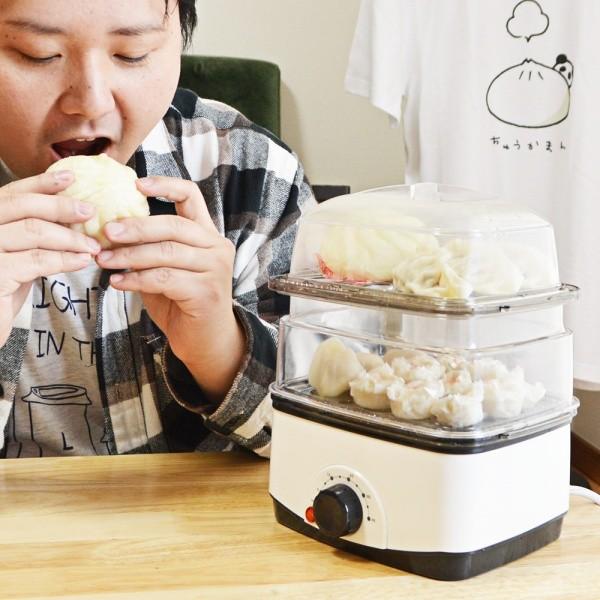 電気 蒸し器 卓上ひとりフードスチーマー スチームクッカー 蒸し料理 シューマイ 中華まん 温野菜 肉 一人暮らし 単身赴任 Thanko Fodstm01 サンコー Xprice Paypayモール店 通販 Paypayモール