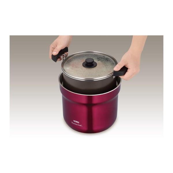 サーモスTHERMOS真空保温調理鍋 シャトルシェフ KBJ-4501 4.3L