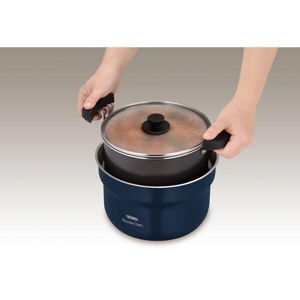 THERMOS（サーモス） 保温調理器 シャトルシェフ KBJ-3002-NVY