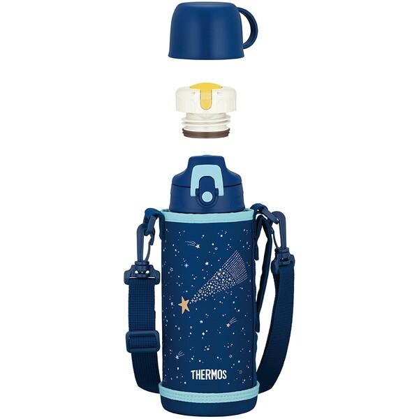 THERMOS（サーモス） 真空断熱2WAYボトル ネイビーブルー FJJ-802WF NB