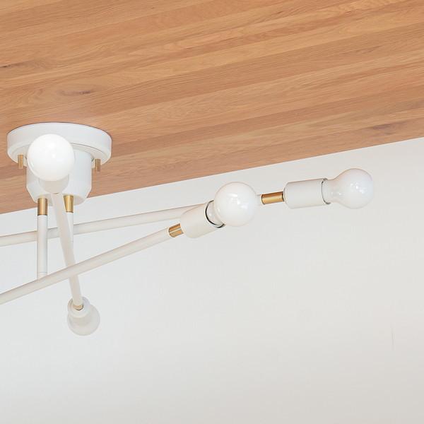 キムリック　シーリングライト　ホワイト　電球付き Amazon | 【6灯 シーリングライト キムリック (ホワイト(LED電球