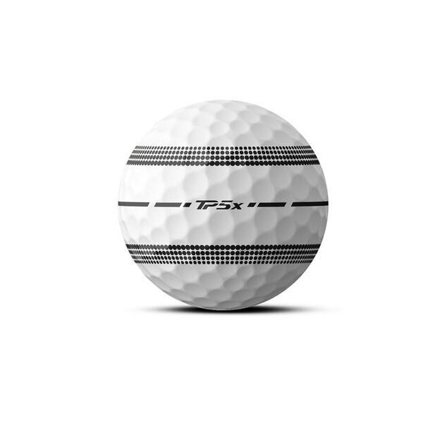 TaylorMade 日本正規品 テーラーメイド TP5X ストライプ ゴルフボール 
