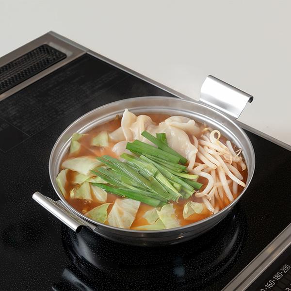 リバティーコーポレーション LD-485 卓上鍋 浅型 17cm IH ガス火対応