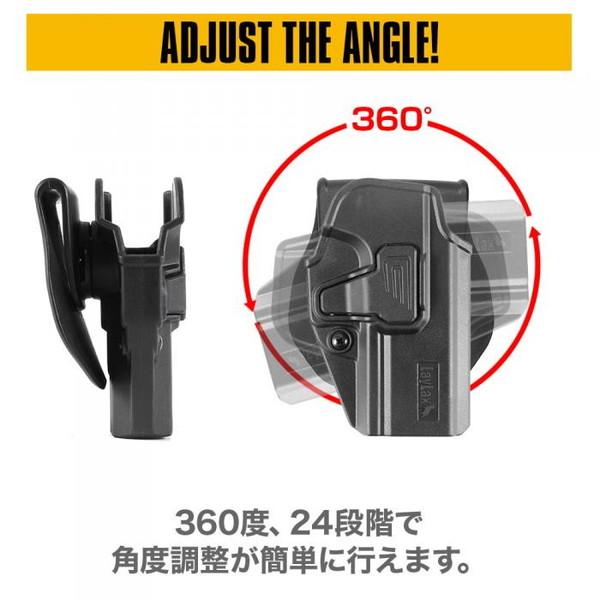 LayLax CQCホルスター右用 SIG AIR M17用TAN BATTLE STYLE LayLax CQCホルスター右用 SIG AIR M17用TAN BATTLE STYLE