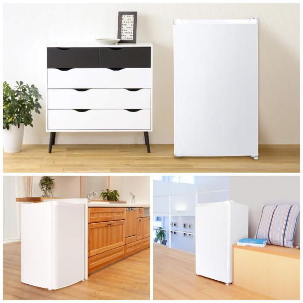 MAXZEN 冷蔵庫 92L 一人暮らし 収納 小型 1ドア コンパクト 右 MAXZEN 冷蔵庫 92L 一人暮らし 収納 小型 1ドア コンパクト 右