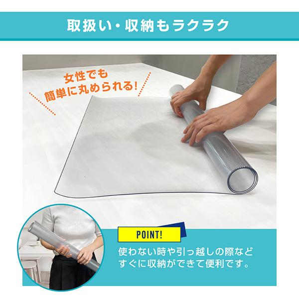 MAXZEN 冷蔵庫 マット 床 フローリング キズ防止 凹み防止 汚れ