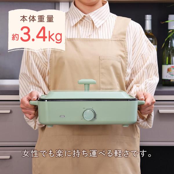 MAXZEN ホットプレート たこ焼き器 コンパクト シンプル MAXZEN ホットプレート たこ焼き器 コンパクト シンプル
