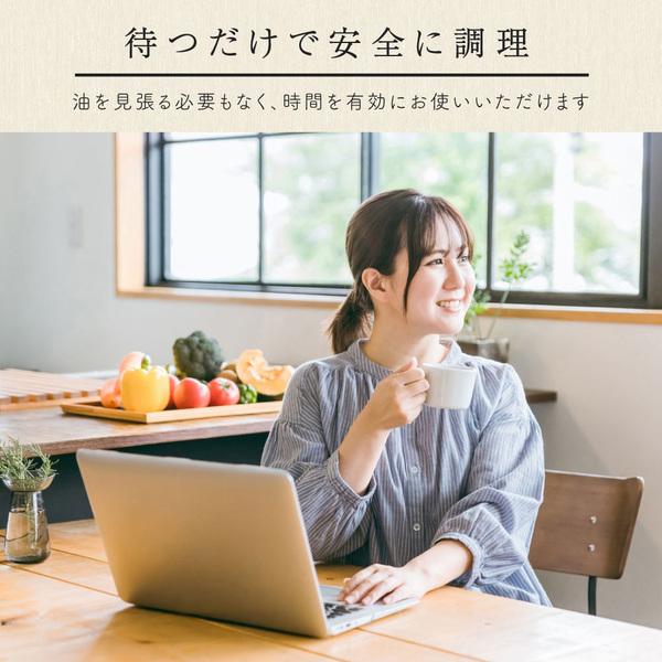 MAXZEN ノンフライヤー ノンオイルフライヤー 2L 小型 電気フライヤーA 楽天市場】【公式店】 ノンフライヤー ノンオイルフライヤー 2L 小型