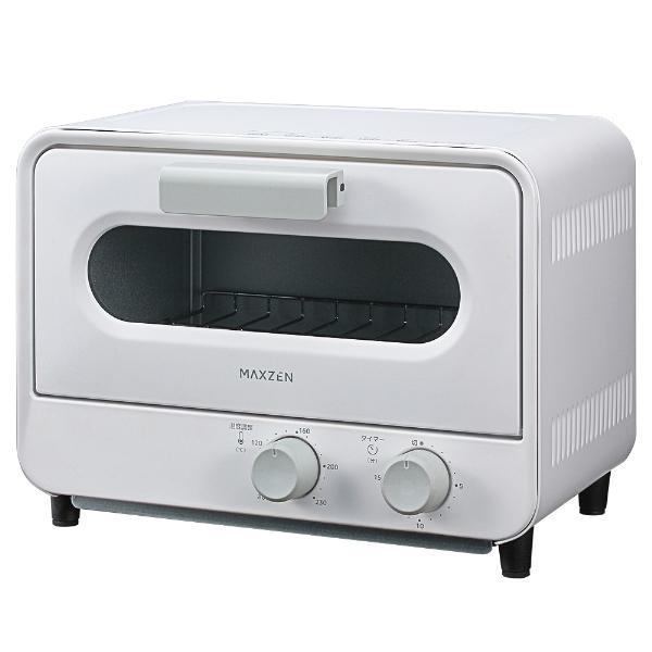 MAXZEN トースター オーブン 2枚 MTC-TD01-WH シンプル 2枚焼き