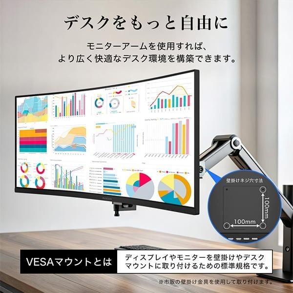 MAXZEN（マクスゼン） モニター 34インチ 湾曲 UWQHD 120Hz HDR10
