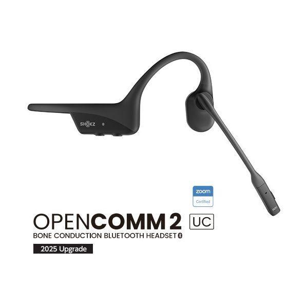 Shokz SKZ-EP-000041 ブラック OpenComm2 UC 2025 Upgrade USB-C Shokz SKZ-EP-000041 ブラック OpenComm2 UC 2025 Upgrade USB-C