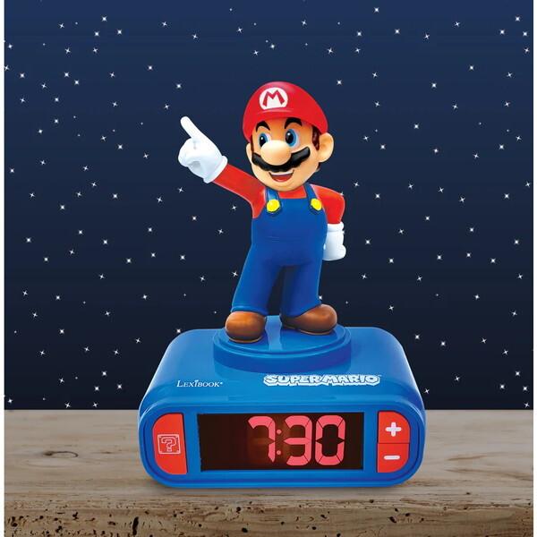 インフォレンズ Super Mario フィギュア目覚まし時計（マリオ