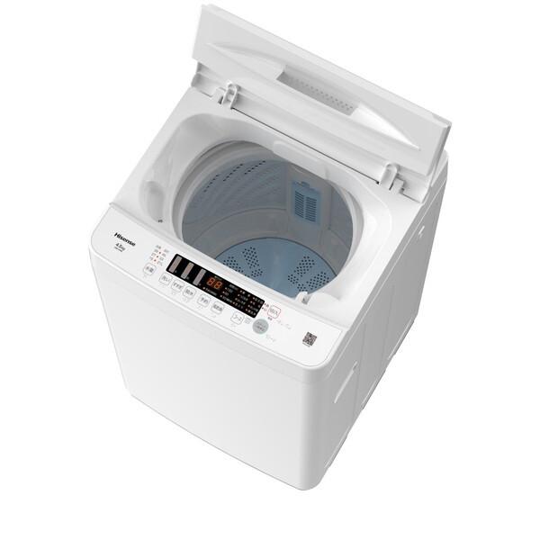 ハイセンス（HISENSE） 洗濯機 縦型 4.5kg 全自動洗濯機 HW-K45L