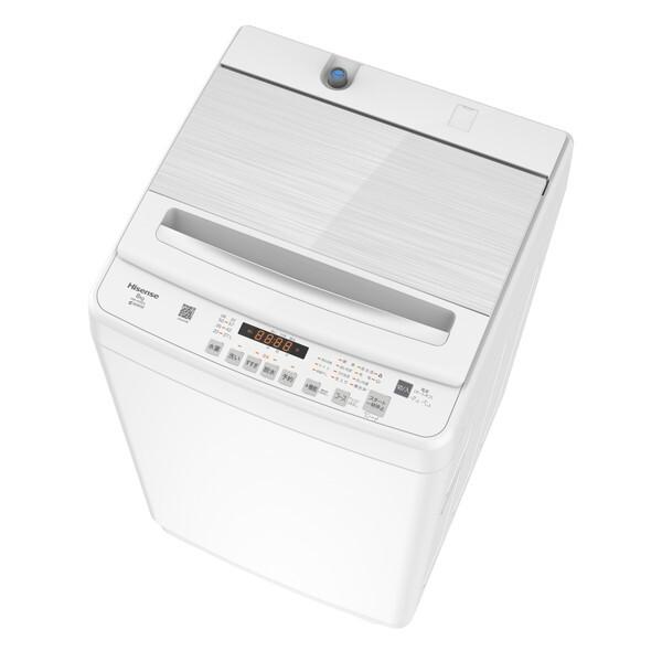 ハイセンス（HISENSE） 洗濯機 縦型 8kg 全自動洗濯機 HW-KD80L スリム