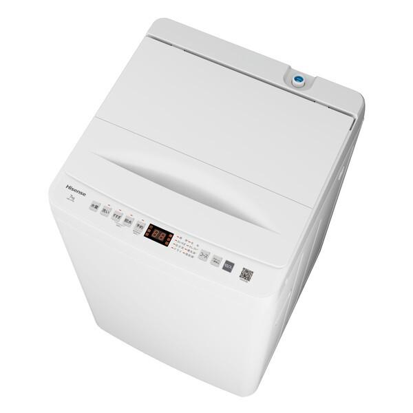 【美品】ハイセンス 洗濯機 2021年製 ハイセンス（HISENSE） 全自動洗濯機 7.5kg 縦型 省エネ 低騒音 洗濯機