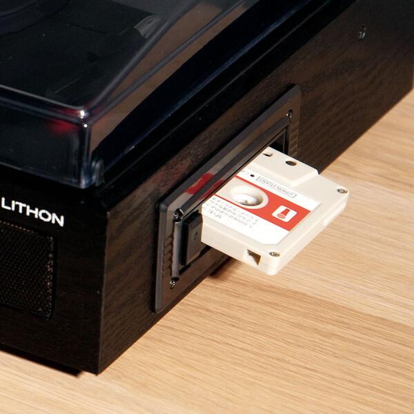 LITHON（ライソン） KAYCM-010B 多機能レコードプレーヤー CM-010